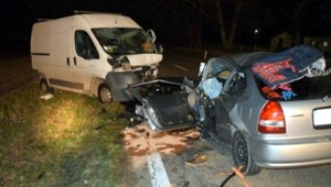 Tragická nehoda pri Senici. Auto sa zrazilo s dodávkou, mladík (†18) neprežil