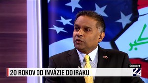 Štúdio 24 o 20. výročí vojny v Iraku s americkým veľvyslancom