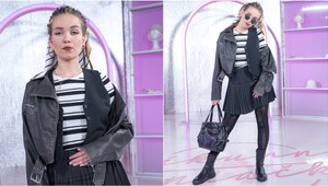 Nákupné maniačky: téma Prúžky - Simona