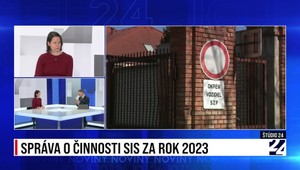 Štúdio 24: Správa o činnosti SIS za rok 2023