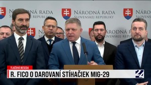 Slovenské stíhačky MIG-29 na Ukrajinu: Pozrite si reakciu strany Smer-SD