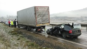 Pod Tatrami sa zrazilo sedem áut