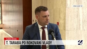 Tlačová beseda Tomáša Tarabu po rokovaní vlády