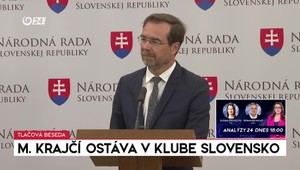 Tlačová beseda: M. Krajčí o politickej budúcnosti