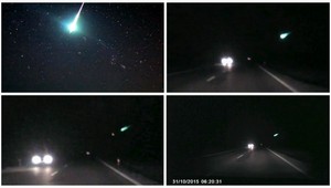 Na východe sa rozsvietila najjasnejšia tekvica na svete, bol to meteor