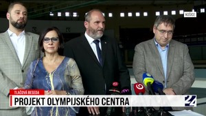 Tlačová beseda o prestavbe košickej plavárne na olympijské centrum