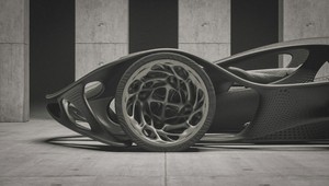 Takto vyzerá futuristické auto navrhnuté výlučne počítačovými algoritmami