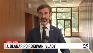 Tlačová beseda ministra zahraničných vecí Blanára po rokovaní vlády