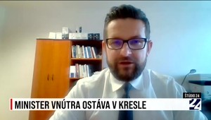 Štúdio 24 o zotrvaní ministra vnútra v kresle