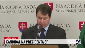 Tlačová beseda strany Za ľudí o kandidátovi na prezidenta