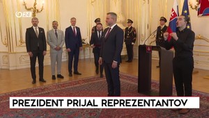 Príhovor prezidenta Pellegriniho po prijatí reprezentantov