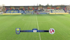 VIDEO: MFK Zemplín Michalovce - FK Senica rozhodol gól v závere