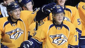 Nashville zlomili Calgary, Sergej Kosticyn s prvým hetrikom