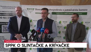 Tlačová beseda: SPPK o slintačke a krívačke