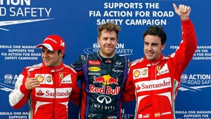 F1: Vettel víťazom daždivej kvalifikácie v Malajzii