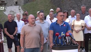 Tlačová beseda ministrov Huliaka a Tomáša o slovenských hradoch