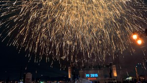 Bratislava oslavovala Nový rok, z neba padal ohňostroj