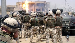 Iracká armáda bombarduje islamistov