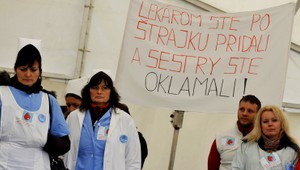 Kto sa o vás postará? Pýtajú sa protestujúce sestričky