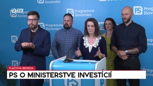 Tlačová beseda PS o ministerstve investícií