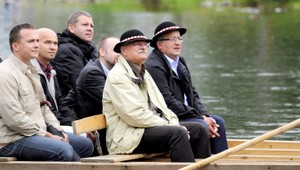 Gašparovič a jeho netradičná cesta: Vybral si plť