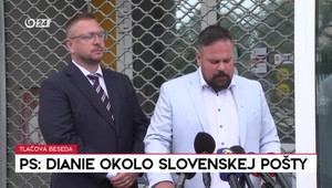 Tlačová beseda PS: Dianie okolo slovenskej pošty