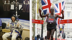 Astronaut si vo vesmíre zabehol maratón na bežeckom páse, pretekal s Keňanmi