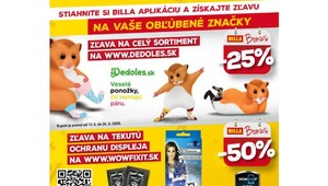 BILLA Bonus aplikácia vo vašom mobile prináša ešte viac výhod
