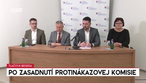 Tlačová beseda: Po zasadnutí protinákazovej komisie