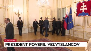Vyhlásenie prezidenta Pellegriniho: Prezident poveril veľvyslancov