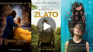 Kinopremiéry týždňa: muzikálová Kráska a zviera, dobrodružné Zlato a komorná Piata loď