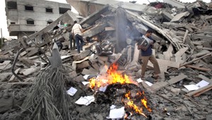 Izrael bombardoval objekty lídra Hamásu