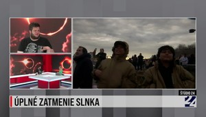 Štúdio 24 o úplnom zatmení Slnka