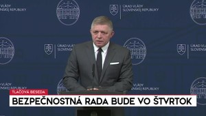 Tlačová beseda premiéra Fica: Bezpečnostná rada bude vo štvrtok