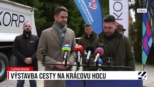 Tlačová beseda: Minister Takáč o výstavbe cesty na Kráľovu hoľu