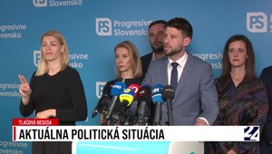 Tlačová beseda strany PS o aktuálnej politickej situácii