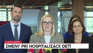 Tlačová beseda strany SaS: Zmeny v hospitalizácii detí