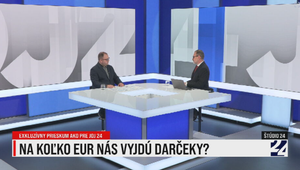 Štúdio 24: Na koľko eur nás vyjdú darčeky? (Exkluzívny prieskum AKO pre JOJ 24)