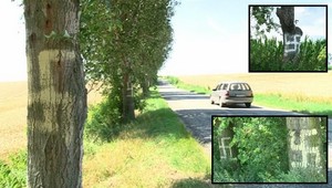 Všade samý hákový kríž! Cesta medzi dedinami prezentuje fašizmus