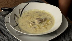 Polievka: Hele vole, kde pak máš obrousek?