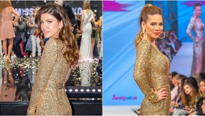 Chomisteková a Verešová v rovnakých šatách: Ktorá zabodovala v zlatej róbe viac?