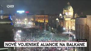 Štúdio 24: Nové vojenské aliancie na Balkáne