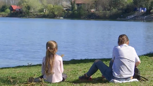 Krásne počasie vylákalo ľudí von. Teploty sa vyšplhali nad 22 stupňov