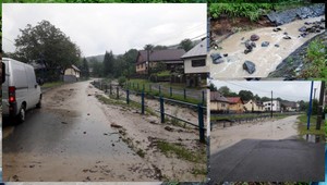 Voda išla ako z hadice, vraví starosta Kvakoviec