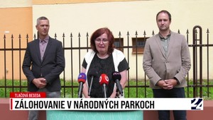 Tlačová beseda o zálohovaní v národných parkoch
