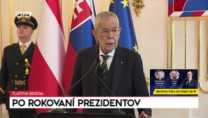 Tlačová beseda po rokovaní prezidentov Slovenska a Rakúska