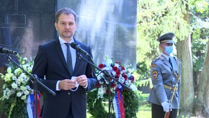 Prepáčte, odkázal premiér Matovič počas pietnej spomienky na obete holokaustu