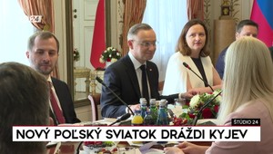 Štúdio 24: Nový poľský sviatok dráždi Kyjev