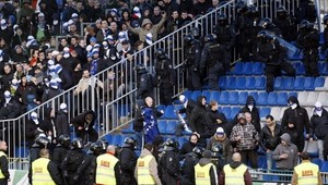 Fanúšikovia Ostravy vyvádzali v M.Boleslavi, zbili usporiadateľov!