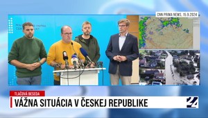 Tlačová beseda o vážnej situácii v Českej republike